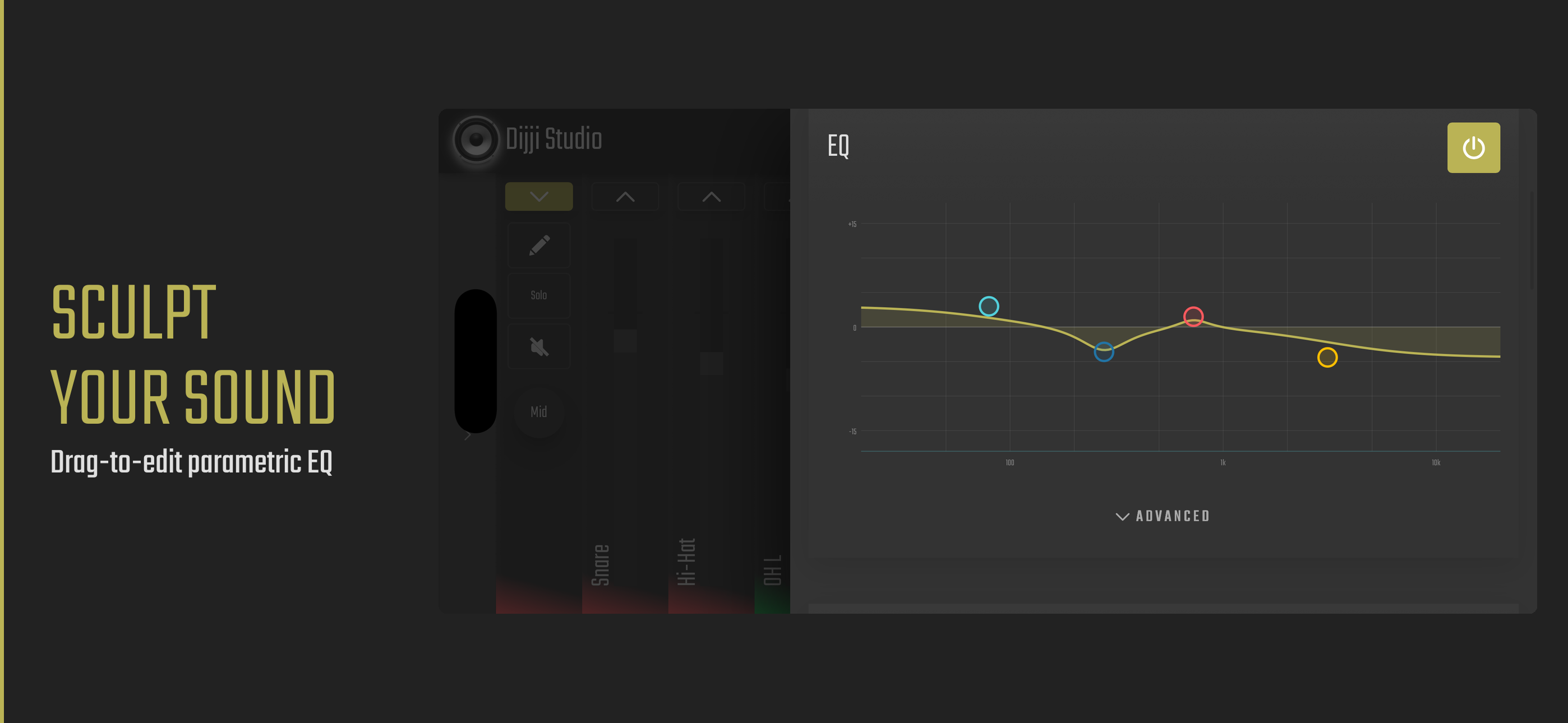 Parametric EQ on iPhone
