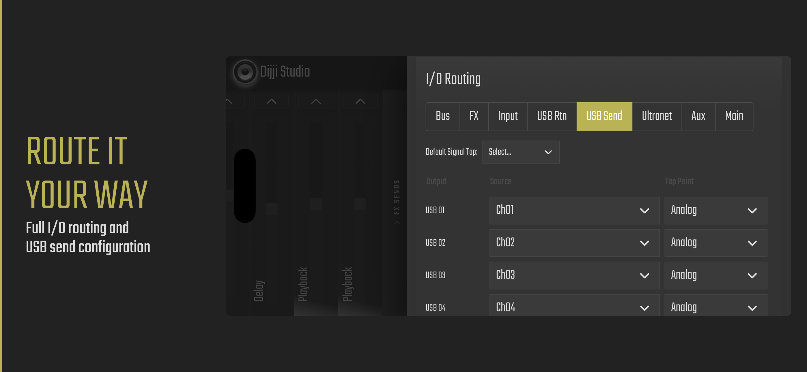 I/O routing on iPhone